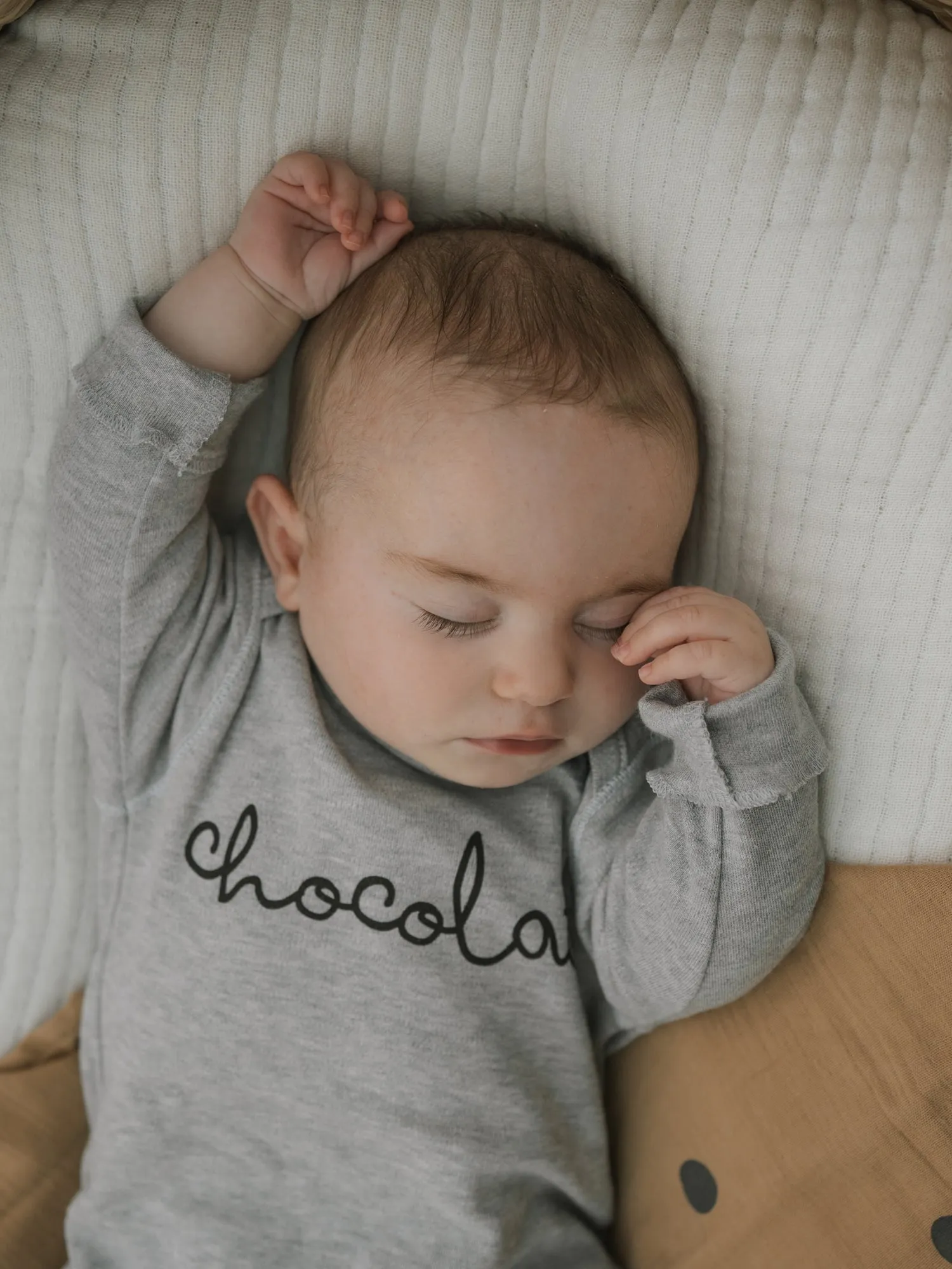 Grey Melange CHOCOLATE Bodysuit