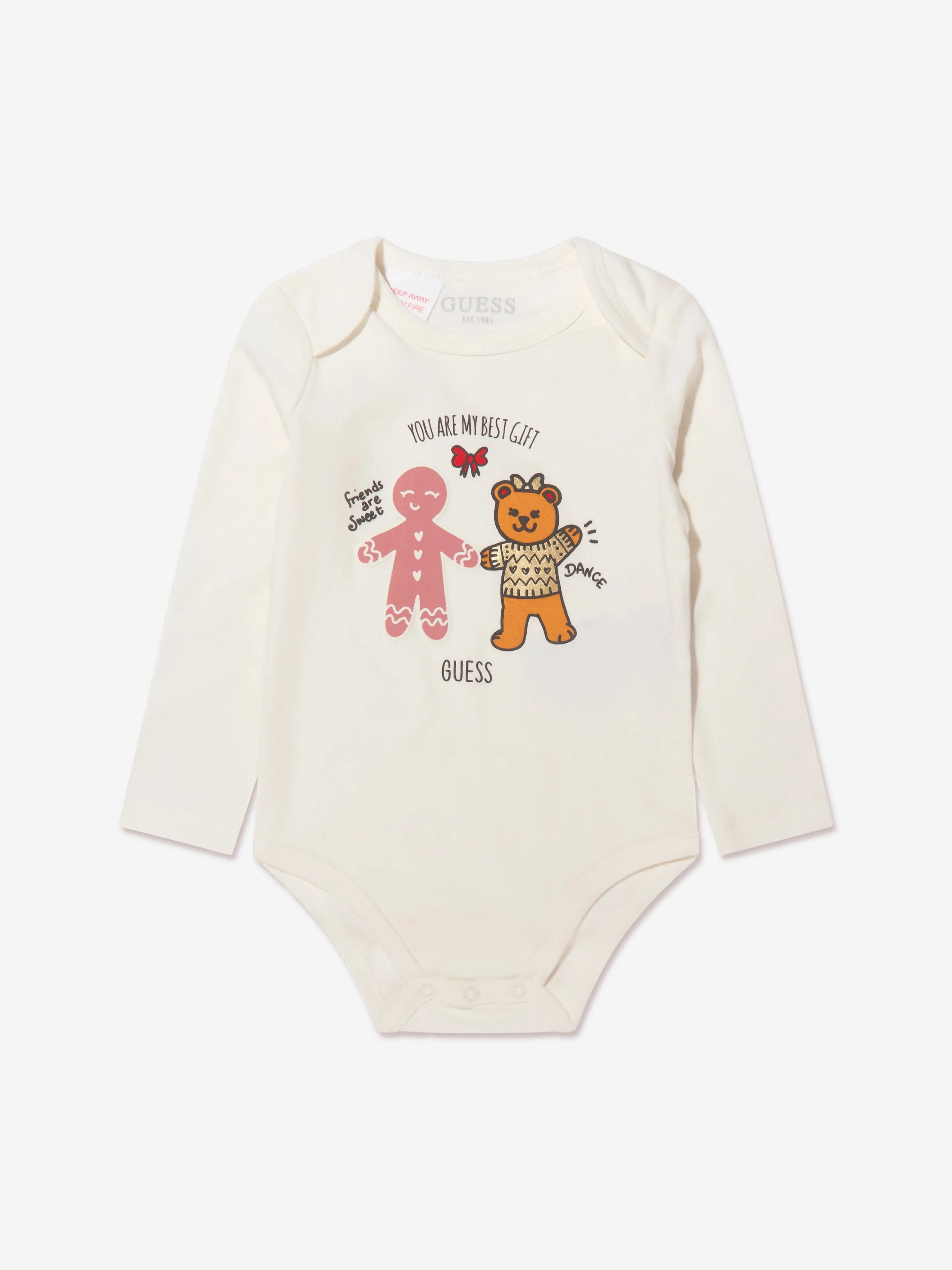 Guess Baby Girls Bodysuit Set (3 Piece)