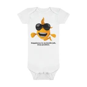 Happy Fish Onesie® Organic Baby Bodysuit