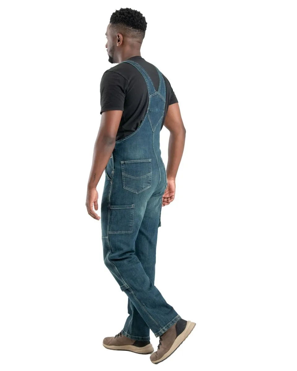 Highland Unlined Washed Flex Denim Bib Overall