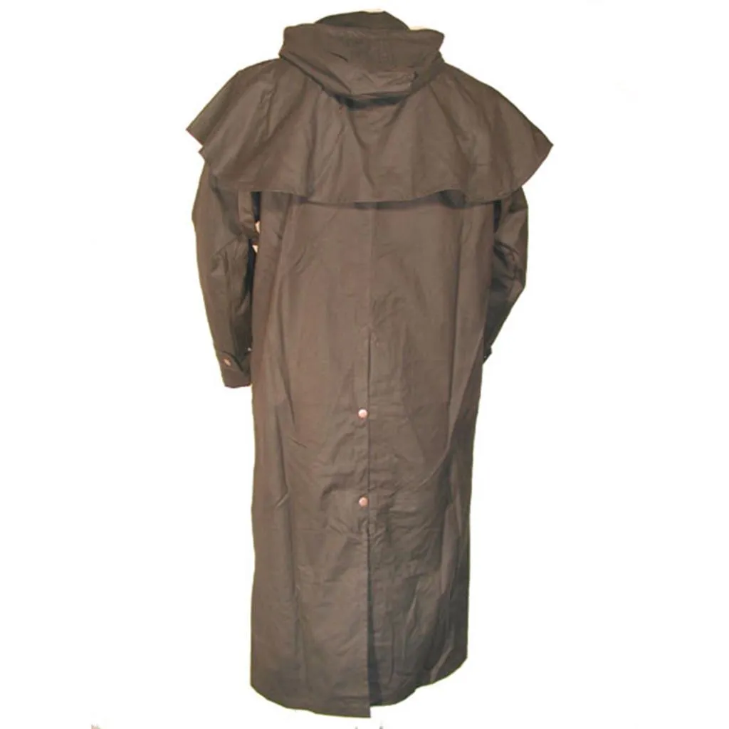 Hooded Oilskin Storm Coat