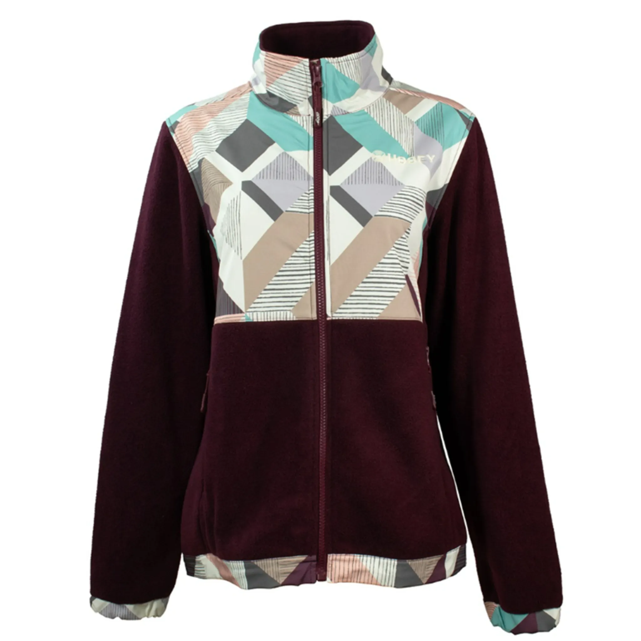 Hooey Youth Burgundy Fleece Jacket