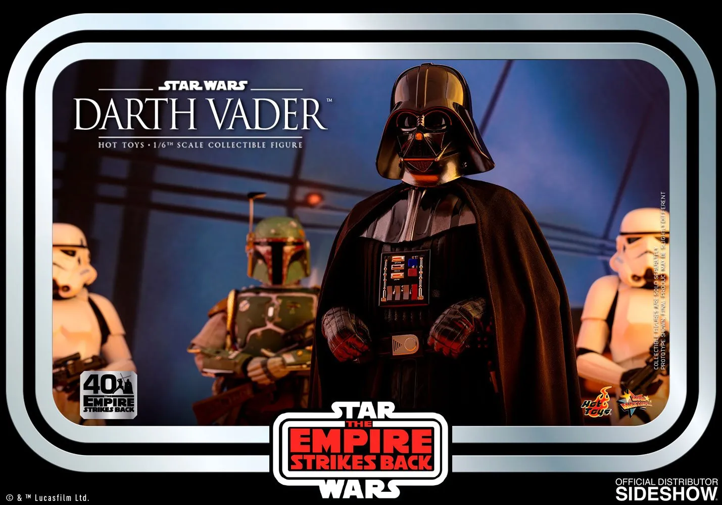 Hot Toys Movie Masterpiece - Star Wars: The Empire Strikes Back 40th Anniversary Collection - Darth Vader