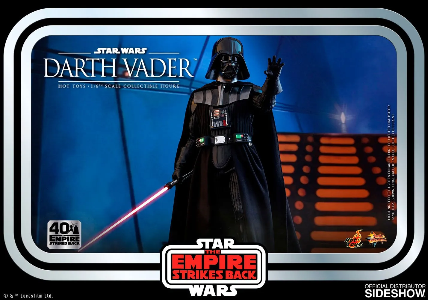 Hot Toys Movie Masterpiece - Star Wars: The Empire Strikes Back 40th Anniversary Collection - Darth Vader