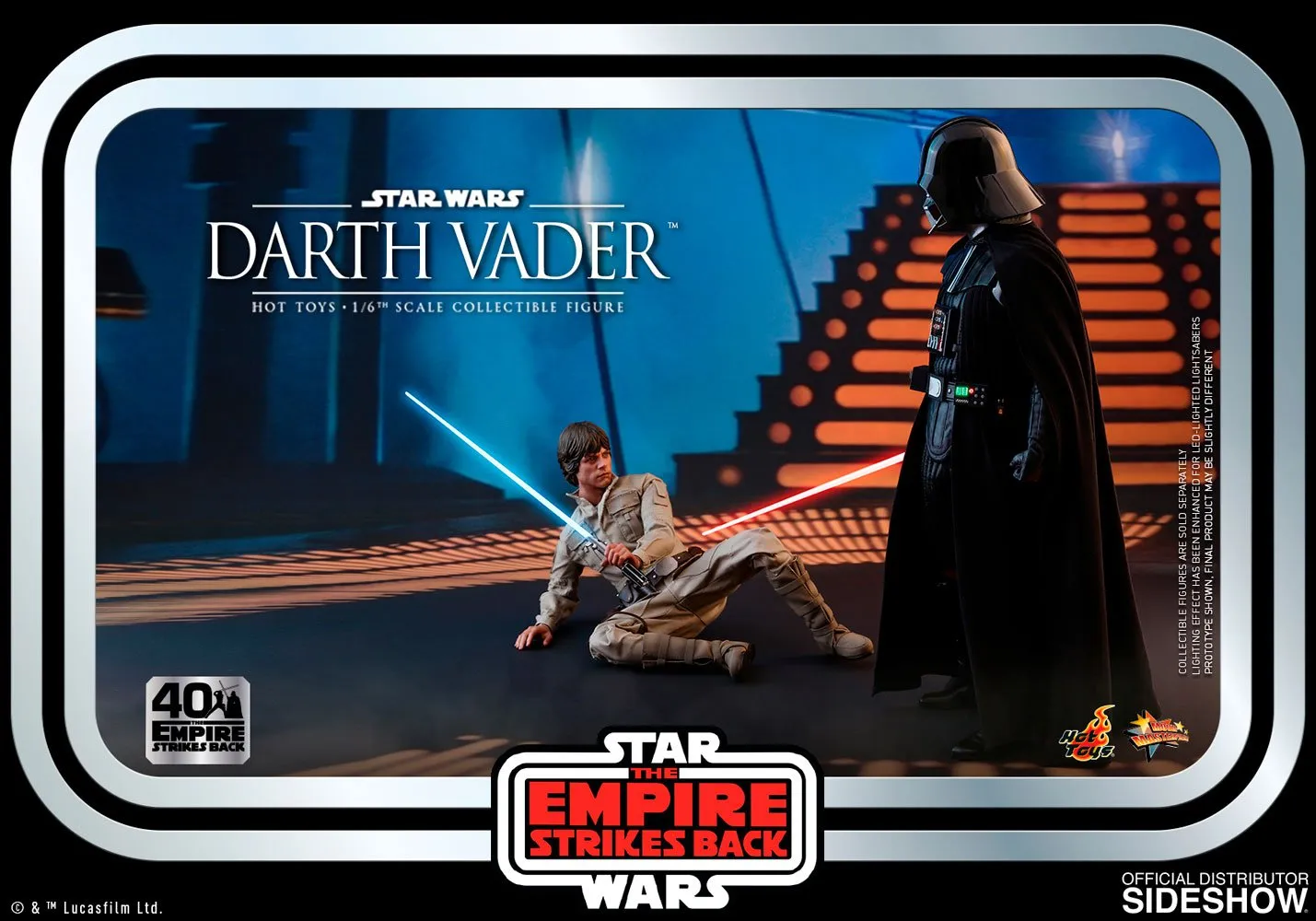 Hot Toys Movie Masterpiece - Star Wars: The Empire Strikes Back 40th Anniversary Collection - Darth Vader