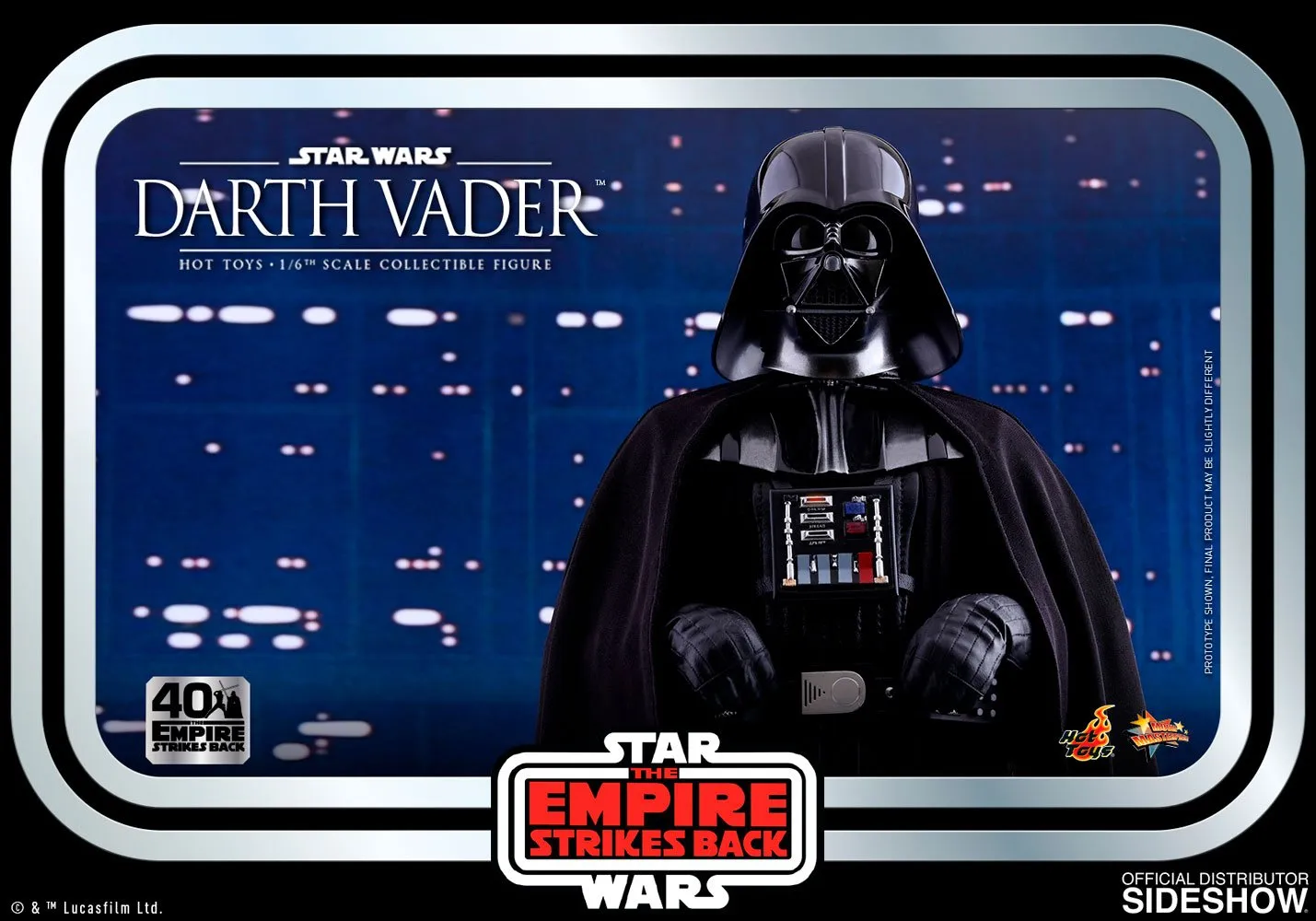 Hot Toys Movie Masterpiece - Star Wars: The Empire Strikes Back 40th Anniversary Collection - Darth Vader