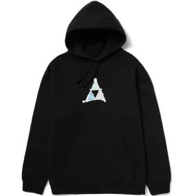 HUF No-Fi Triple Triangle Pullover Hoodie | Black