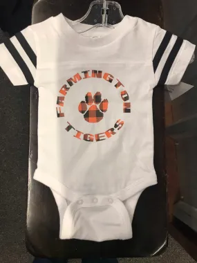 INFANT FOOTBALL FINE JERSEY BODYSUIT