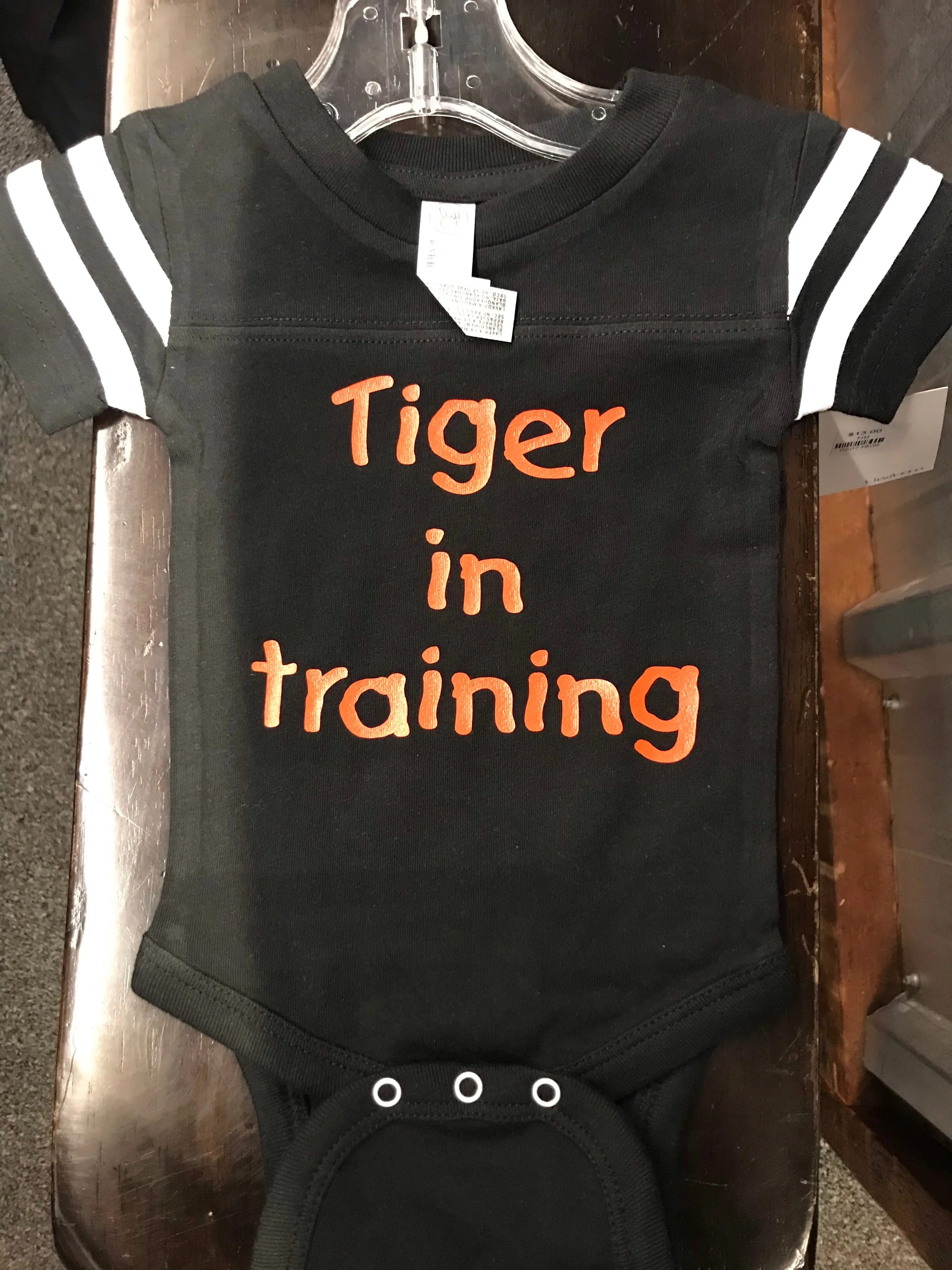 INFANT FOOTBALL FINE JERSEY BODYSUIT