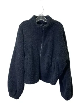 Jacket Fleece By Express In Black, Size: L