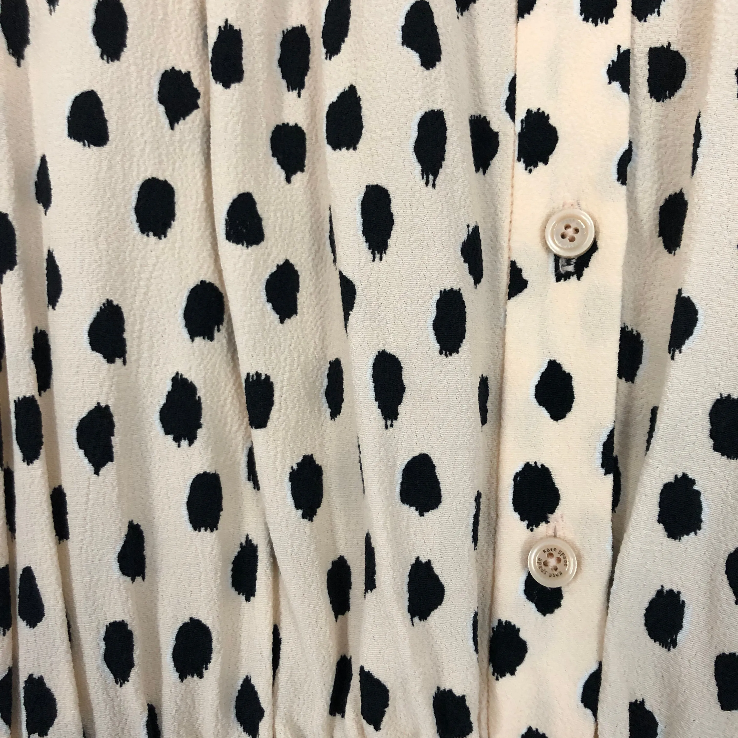 Kate Spade Crepe Leopard Romper- Size 4 (*see notes)