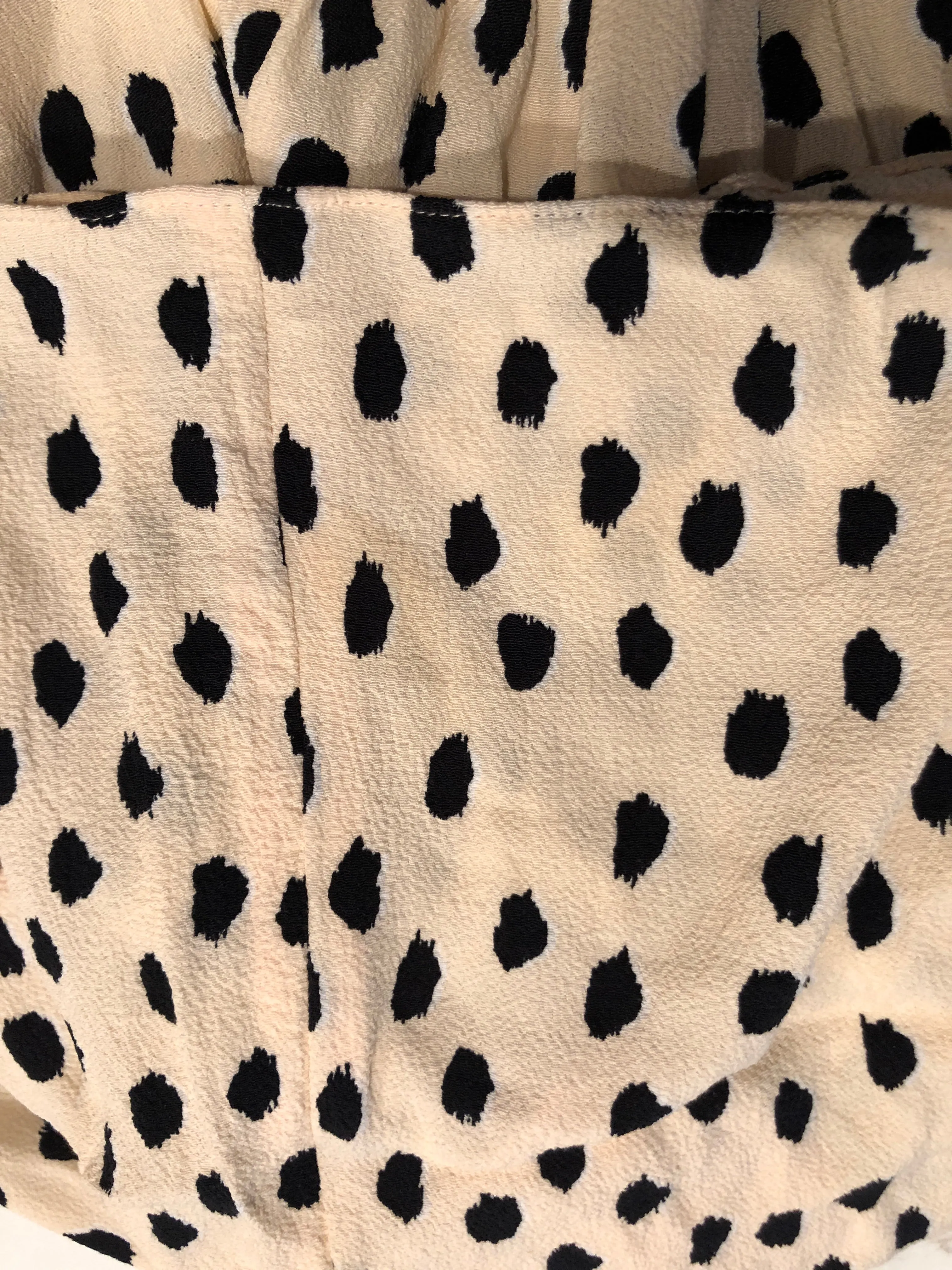 Kate Spade Crepe Leopard Romper- Size 4 (*see notes)