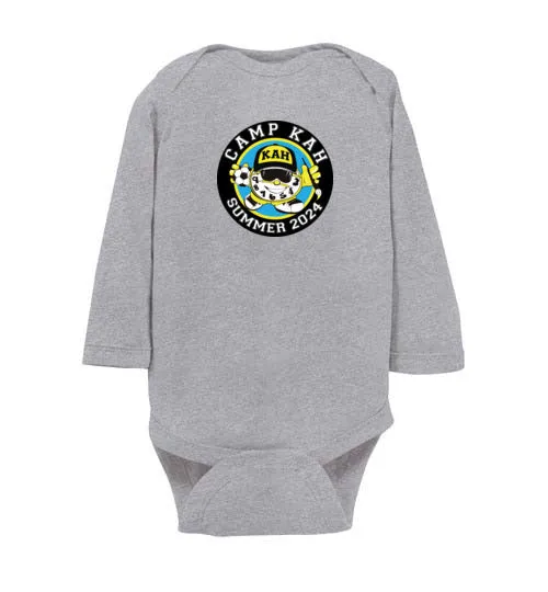 Kids After Hours Infant Long Sleeve Bodysuit - Camp KAH