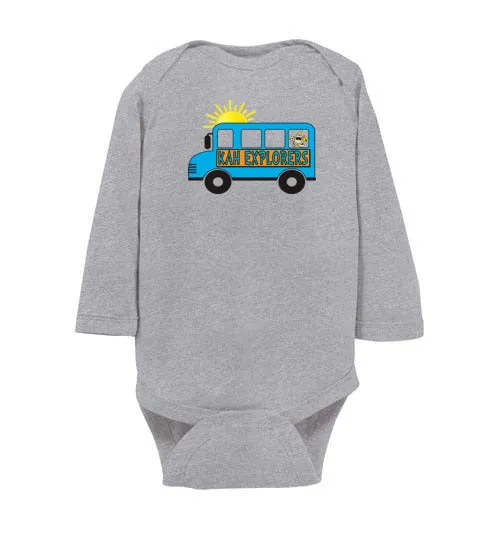 Kids After Hours Infant Long Sleeve Bodysuit - Explorers