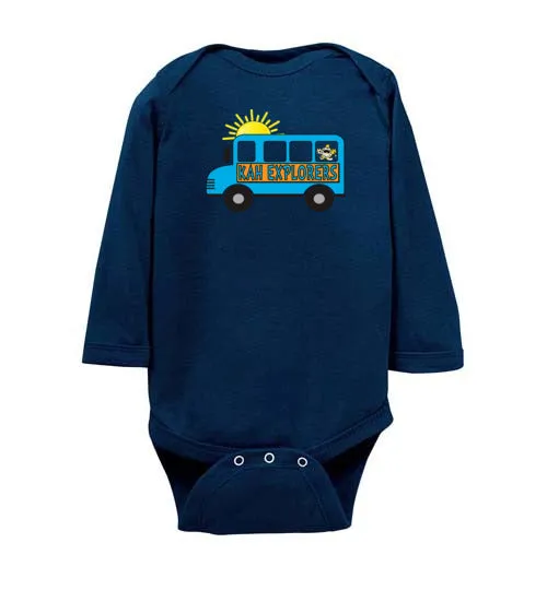 Kids After Hours Infant Long Sleeve Bodysuit - Explorers