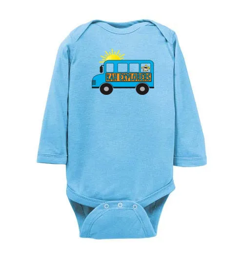 Kids After Hours Infant Long Sleeve Bodysuit - Explorers