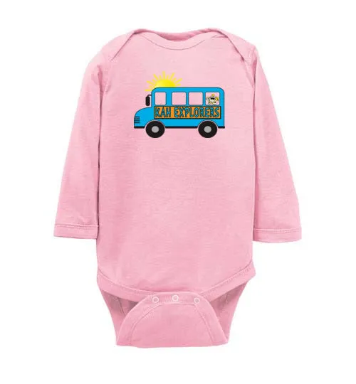 Kids After Hours Infant Long Sleeve Bodysuit - Explorers