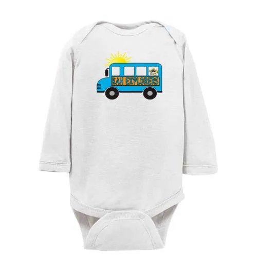 Kids After Hours Infant Long Sleeve Bodysuit - Explorers