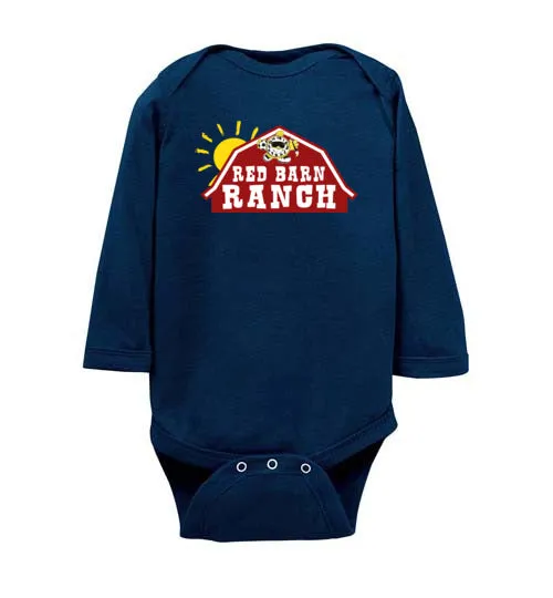 Kids After Hours Infant Long Sleeve Bodysuit - Red Barn Ranch