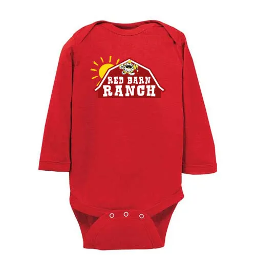 Kids After Hours Infant Long Sleeve Bodysuit - Red Barn Ranch