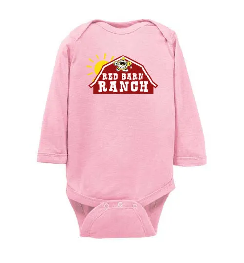 Kids After Hours Infant Long Sleeve Bodysuit - Red Barn Ranch