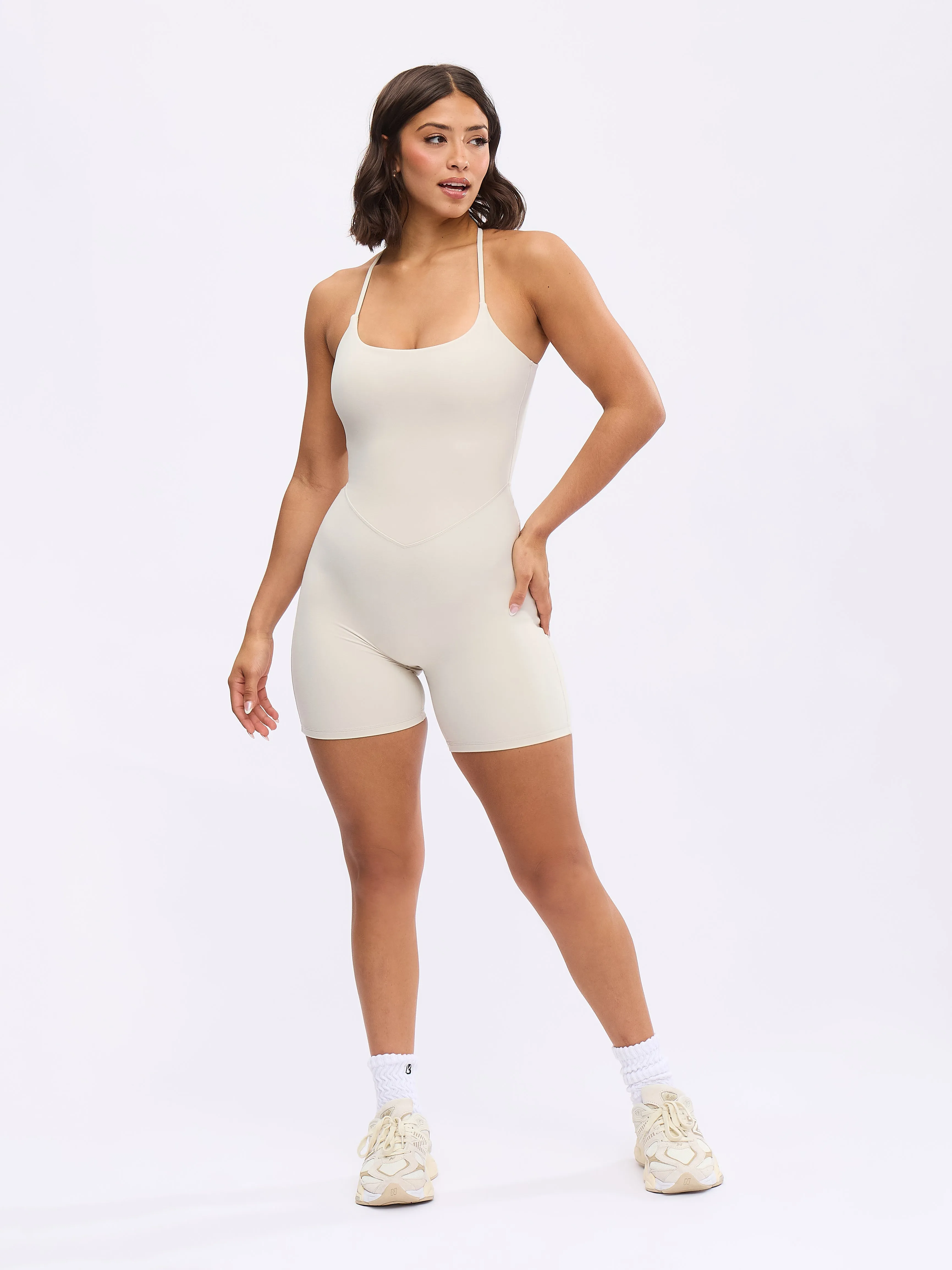 Legacy Bodysuit 6" - Bone