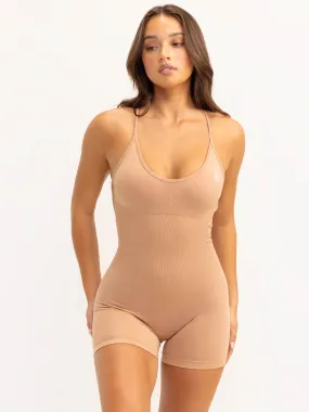 Lift 2.0 BBL Seamless Bodysuit - Tan