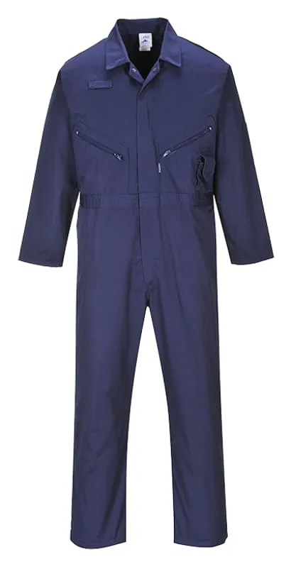 Liverpool Zipped Overall Boiler suit/Coverall Portwest C813