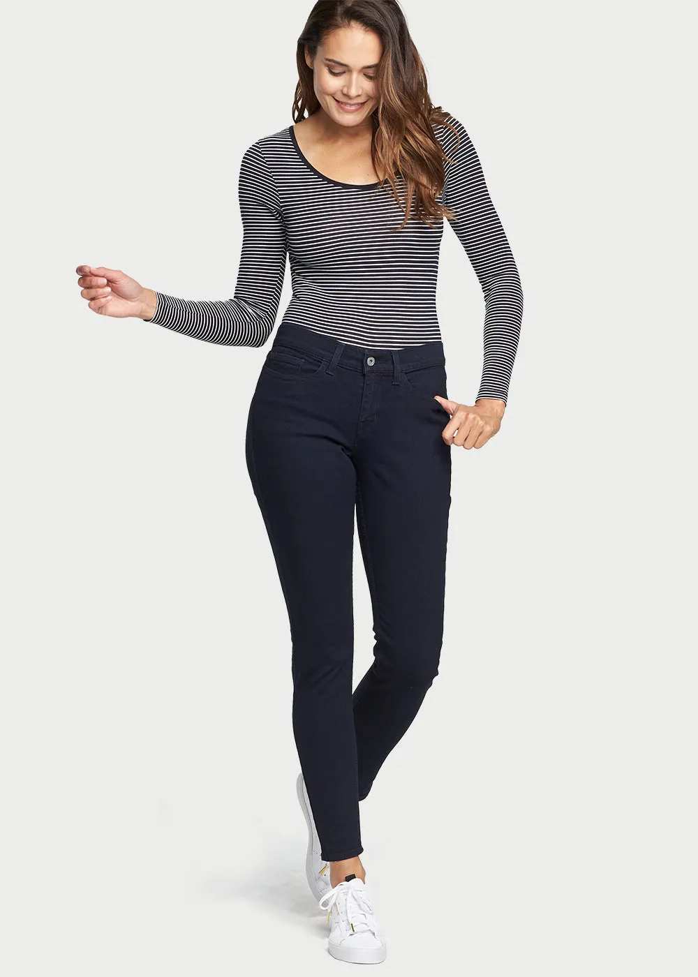 Long Sleeve Shaping Bodysuit - Cotton Seamless