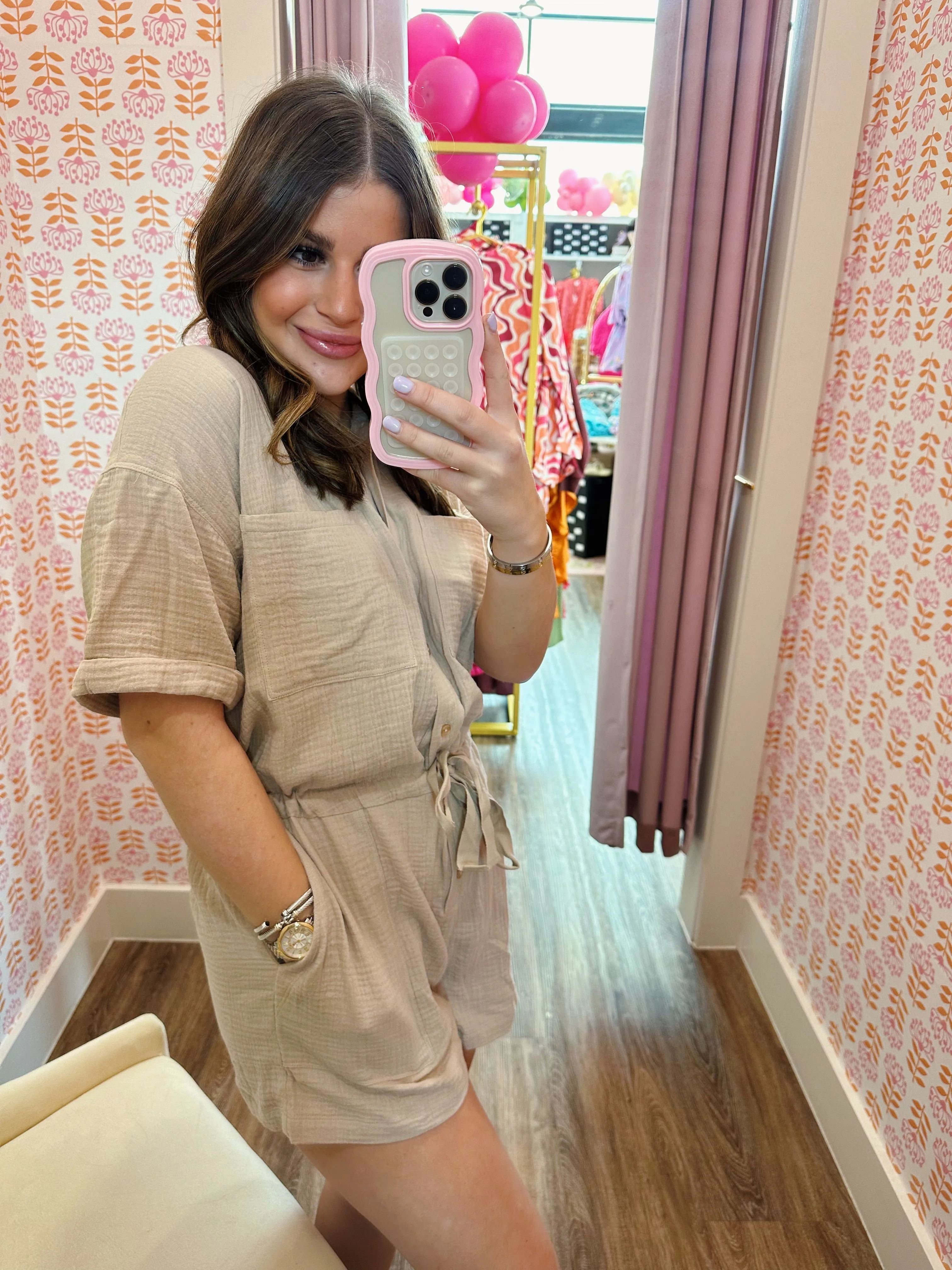 Lookout Gauze Romper