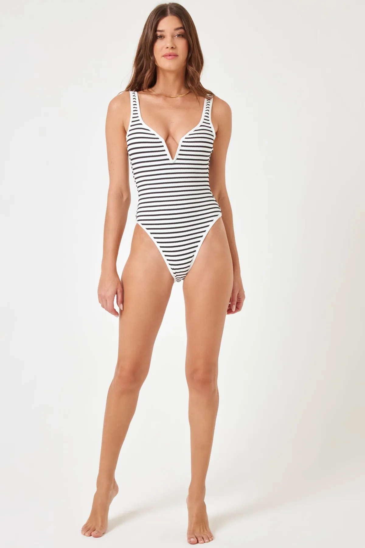 LSPACE - COCO ONE PIECE SWIMSUIT SAIL ALONG STRIPE