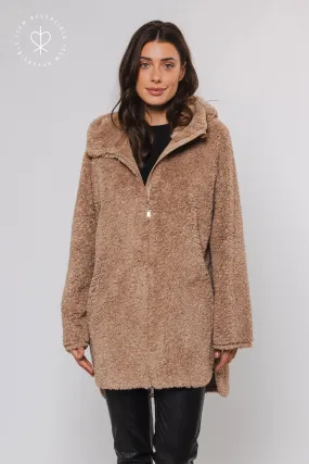 Marre Reversible Coat - Sand