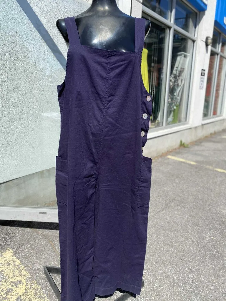 Max Studio Overall Jumpsuit L