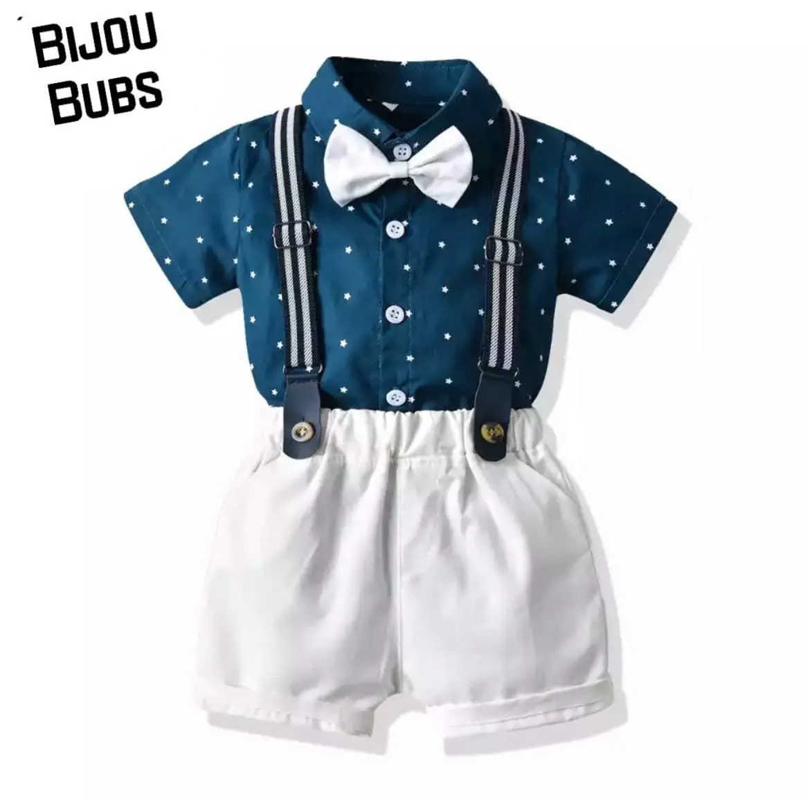 Mayfair - Baby Boy Short Sleeve Suit Set