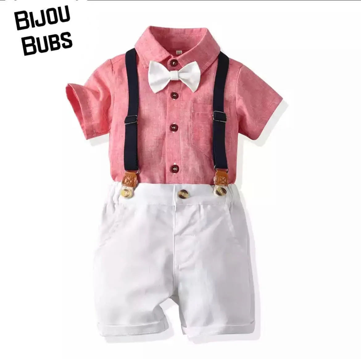 Mayfair - Baby Boy Short Sleeve Suit Set