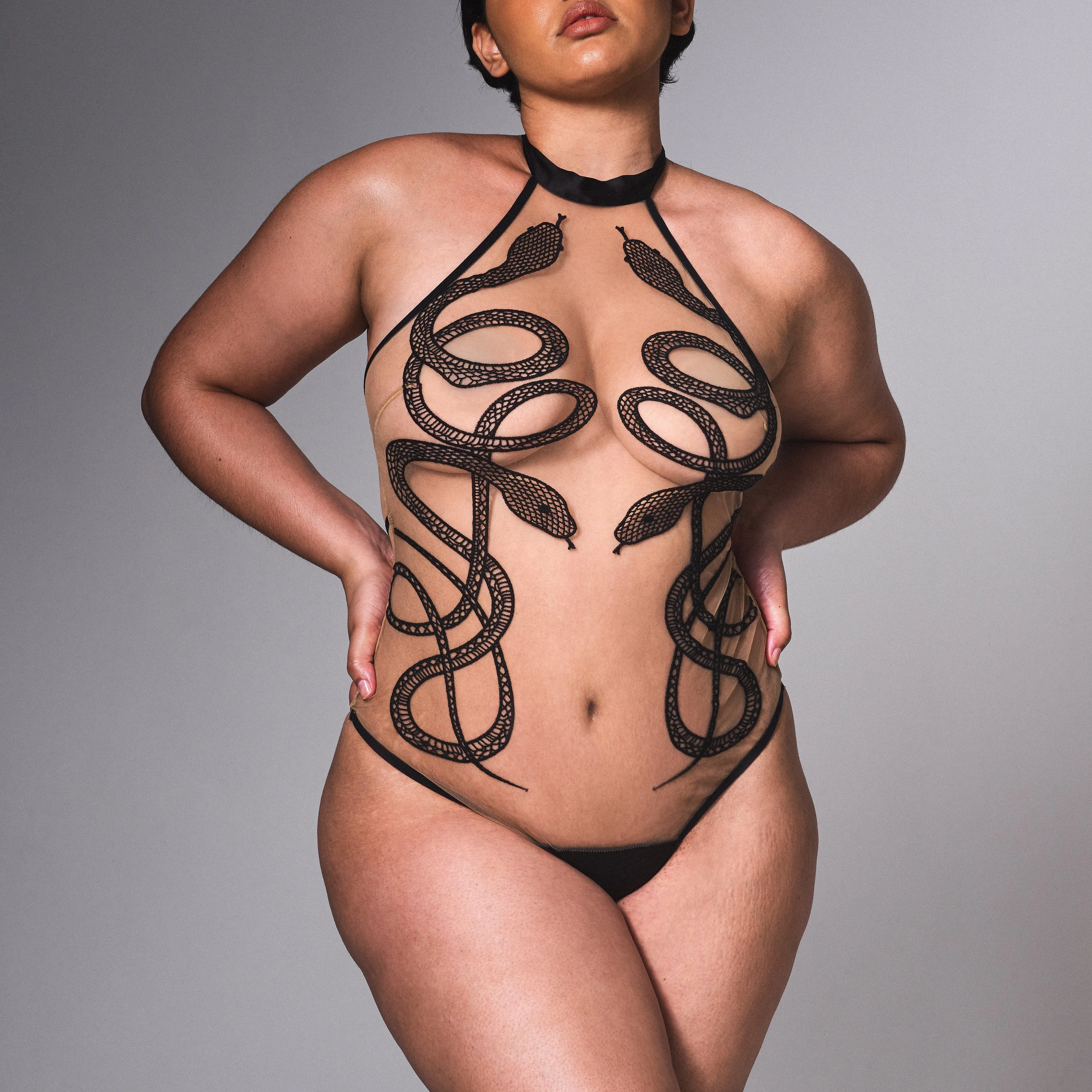 Medusa Bodysuit - Butterscotch