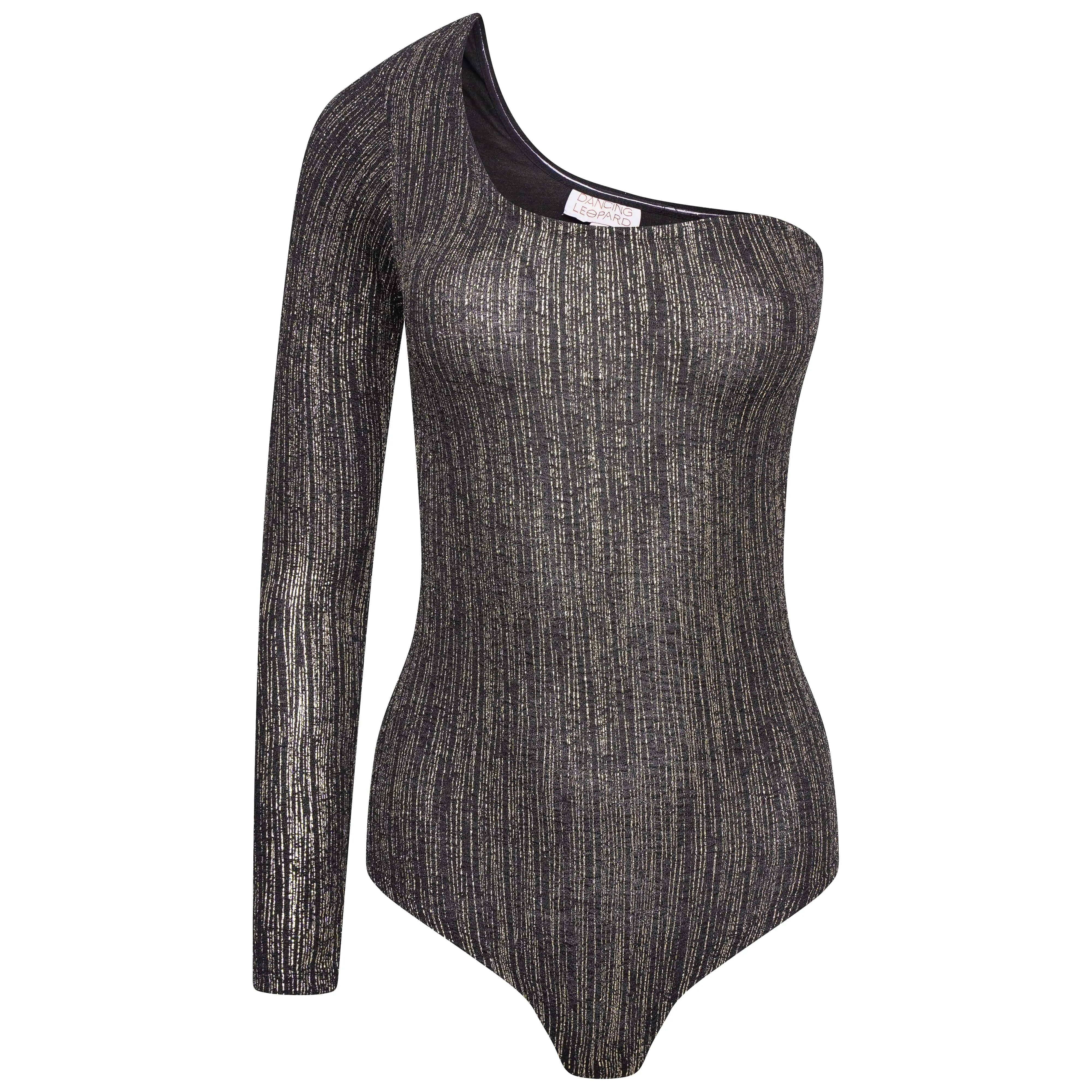 Mia Bodysuit With Gold Streak