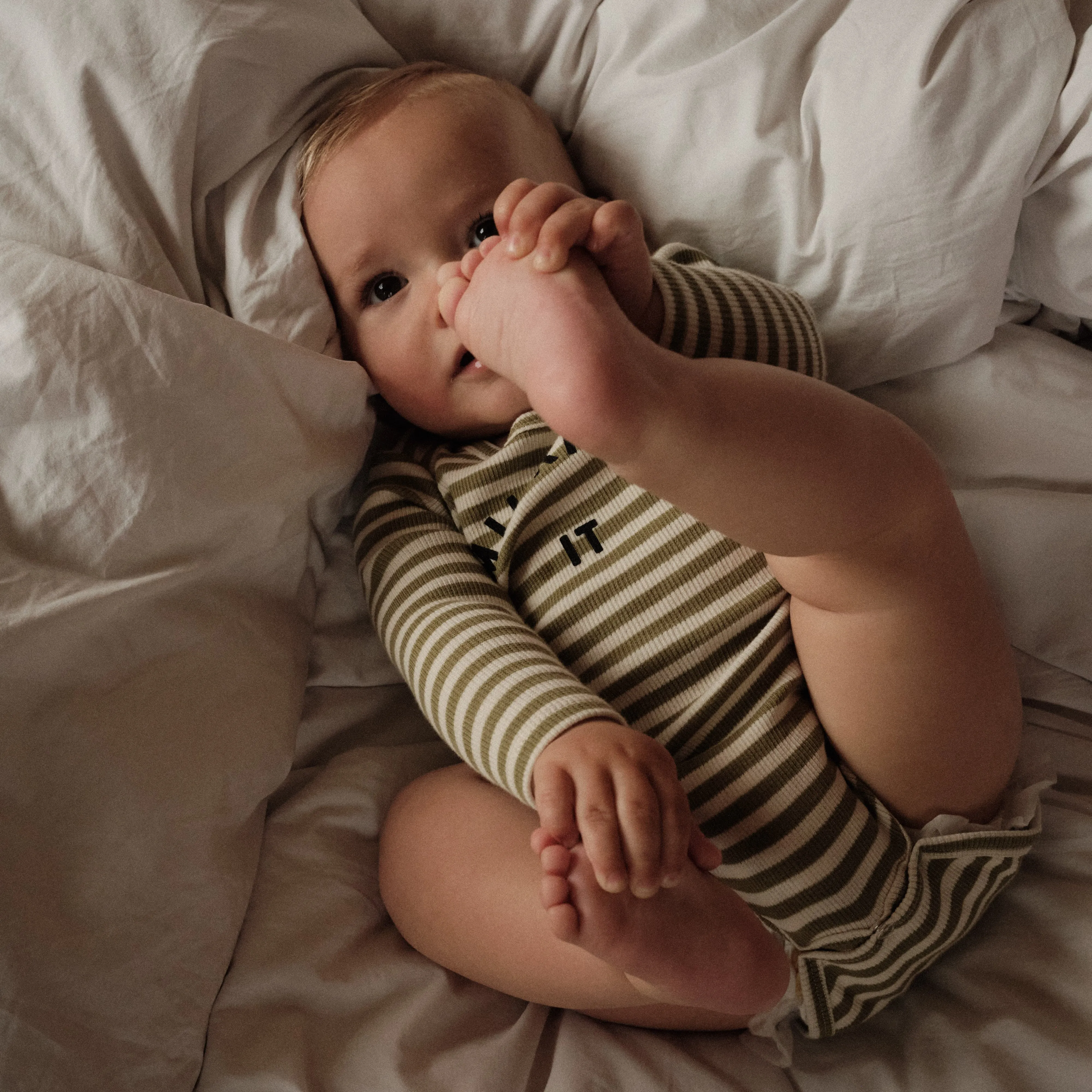 Milking It Stripe Bodysuit