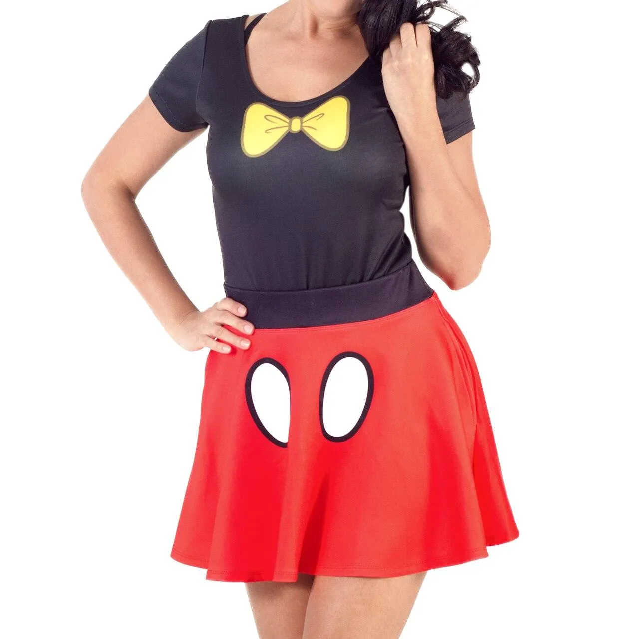 Minnie Mouse Bodysuit and Skirt Costume Set