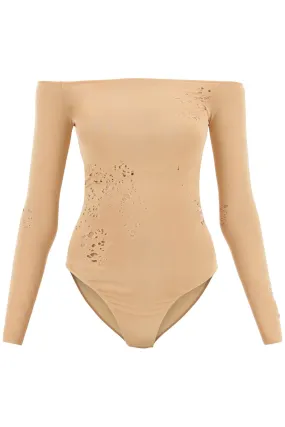 Mm6 maison margiela destroyed bodysuit