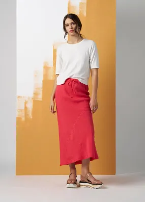 MS1355 Echo Skirt -Watermelon