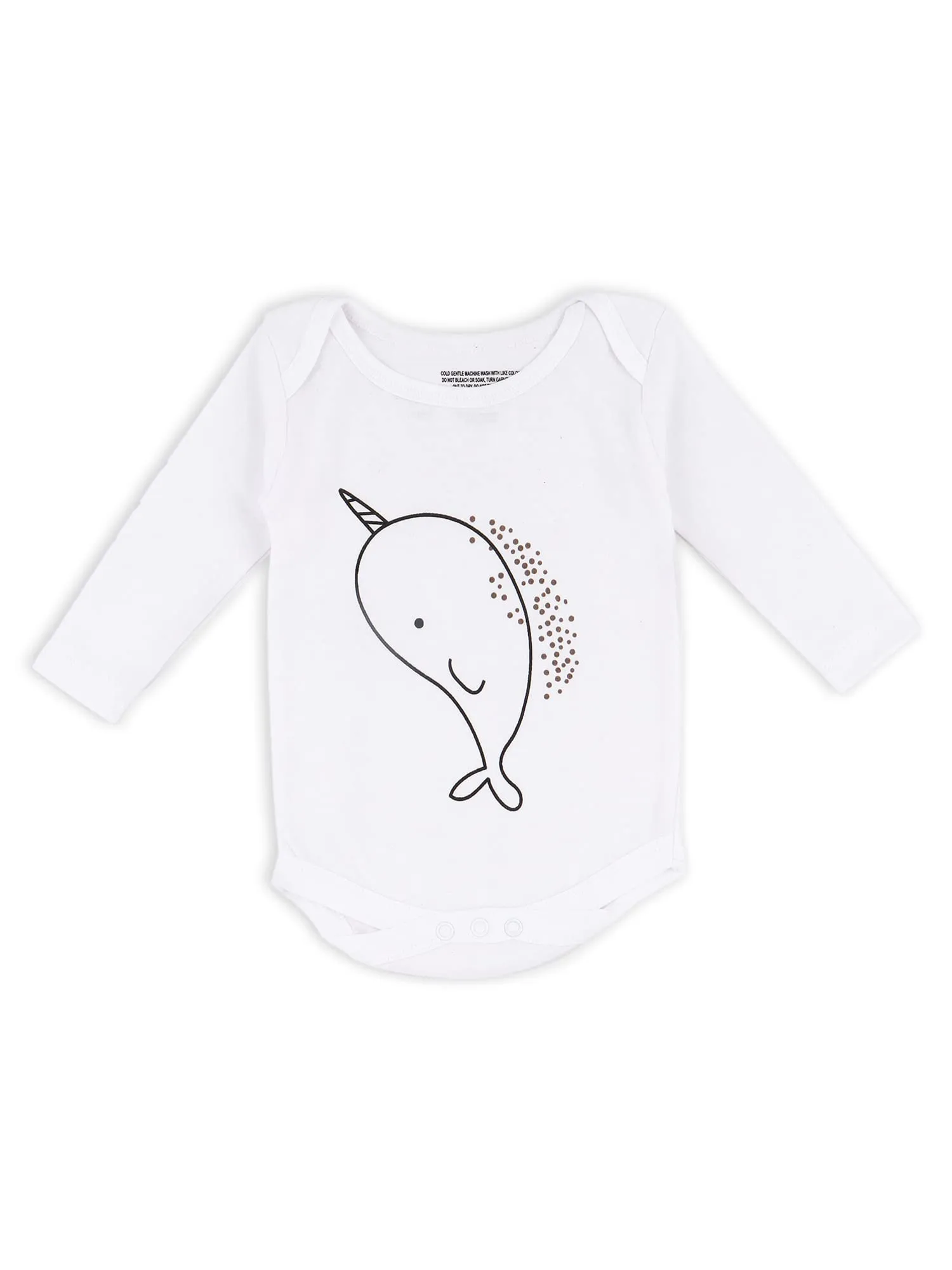 Mush Ultra Soft Bamboo Unisex Bodysuit Combo Set for New Born Baby/Kids Pack of 2, (0-3 Months, Aeroplane & Marine Life)