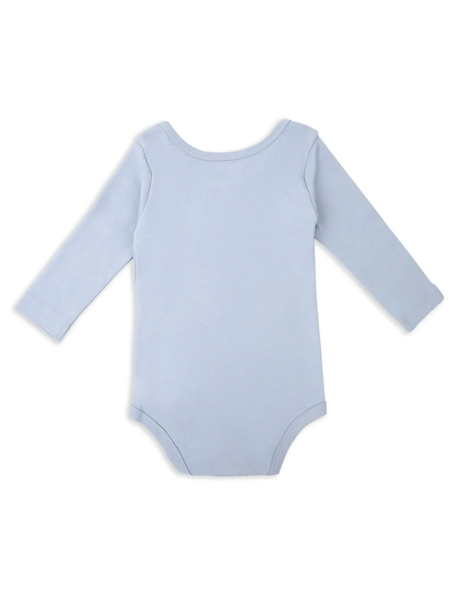 Mush Ultra Soft Bamboo Unisex Bodysuit Combo Set for New Born Baby/Kids Pack of 2, (0-3 Months, Stary Night & Daylight)