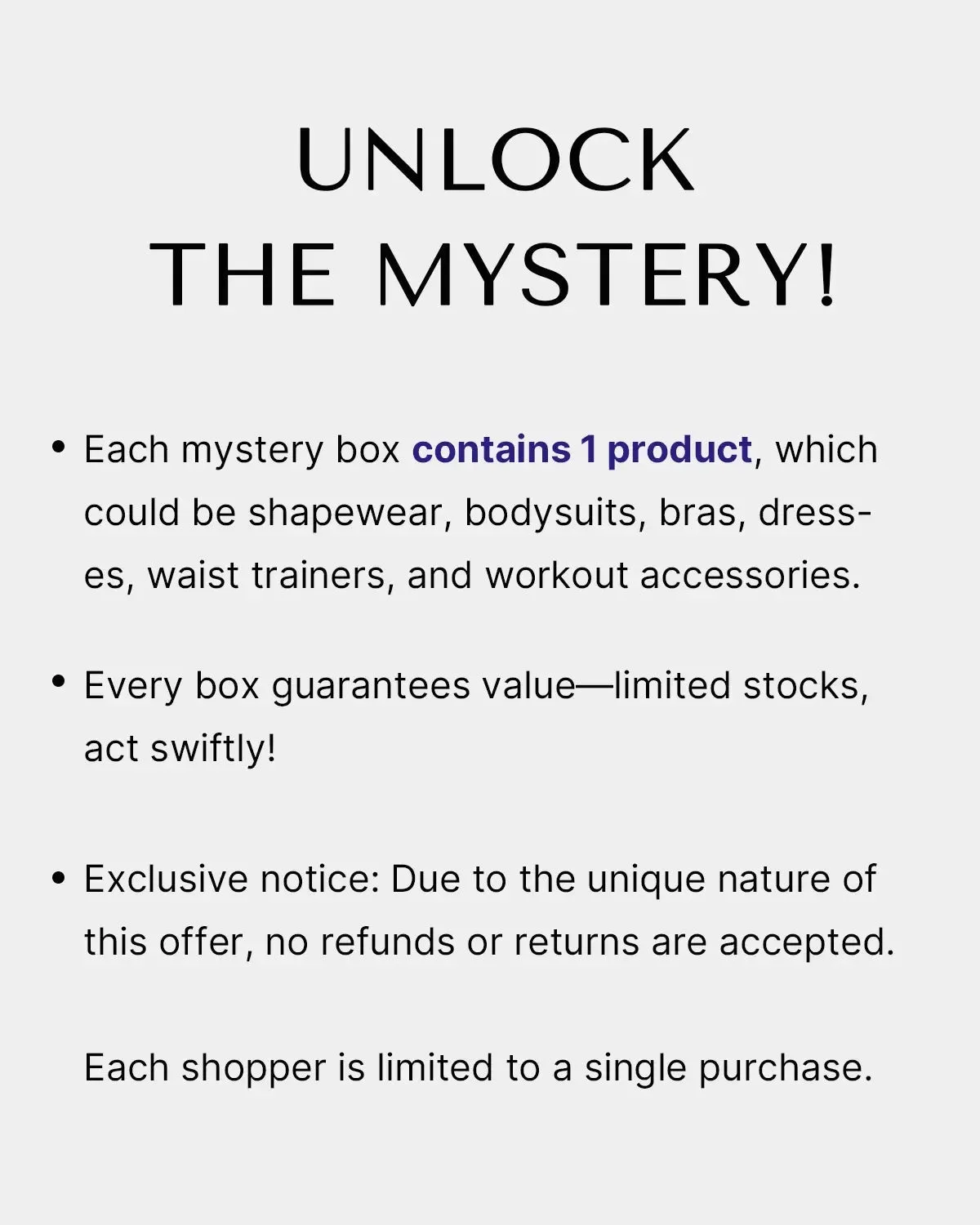 Mystery Box | $13 for a Surprise Item