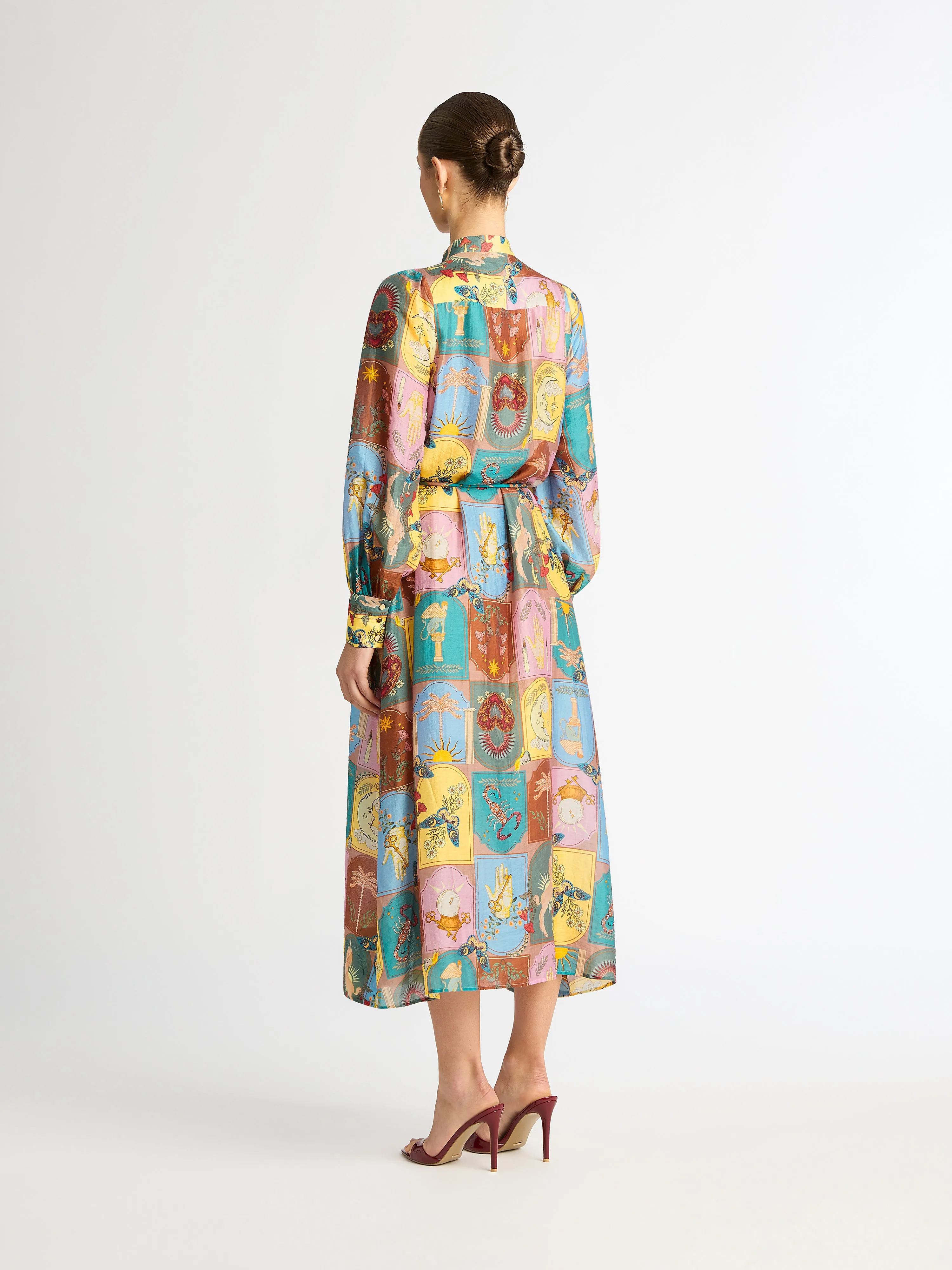 MYSTIC TAROT MIDI DRESS