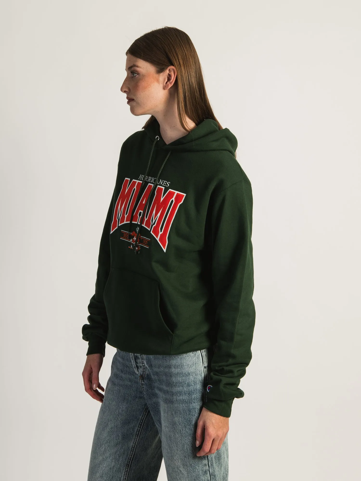 NCAA MIAMI U PULLOVER HOODIE