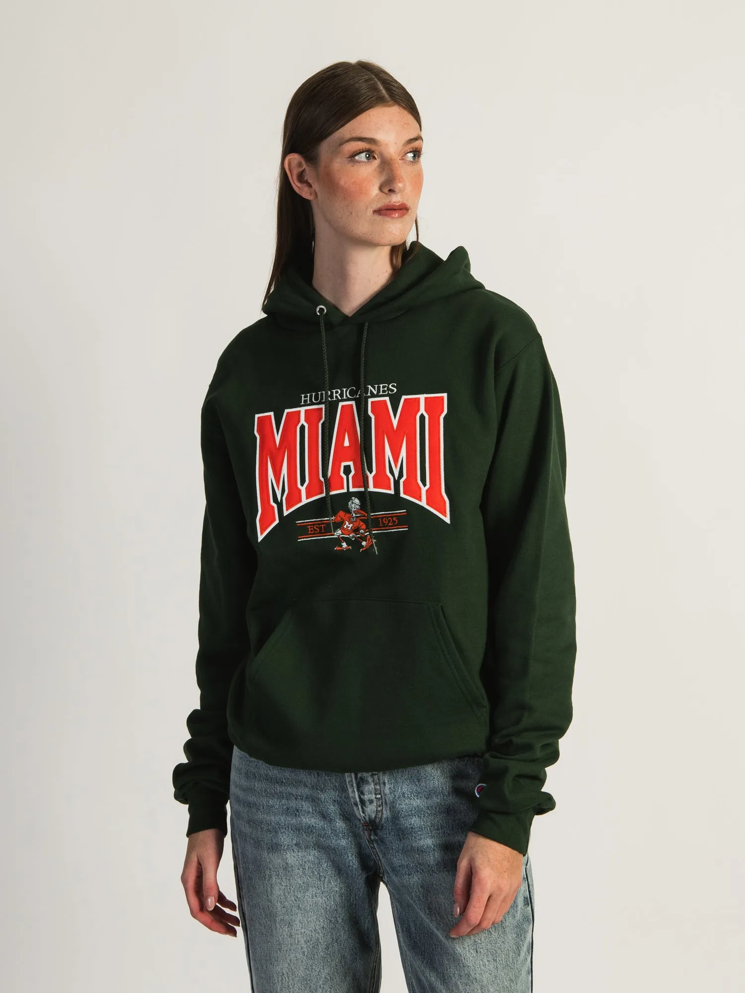 NCAA MIAMI U PULLOVER HOODIE