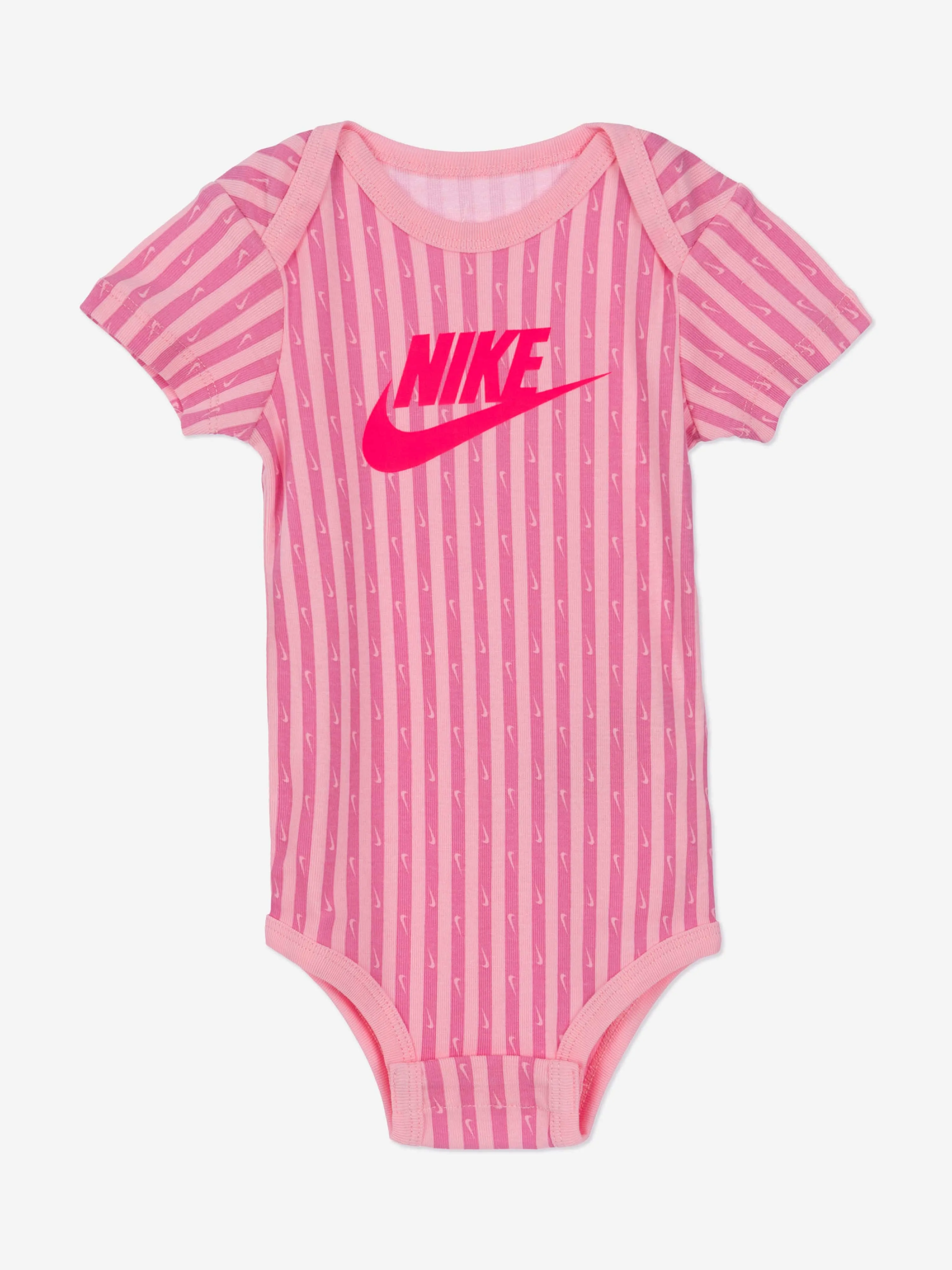 Nike Baby Girls 3 Piece Bodysuit Set in Pink