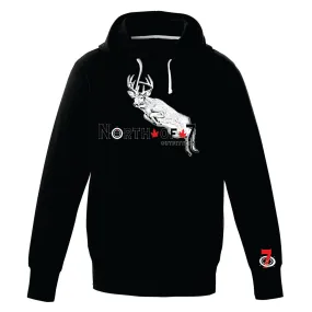 North of 7 Outfitters Women's Deer Pullover Hoodie