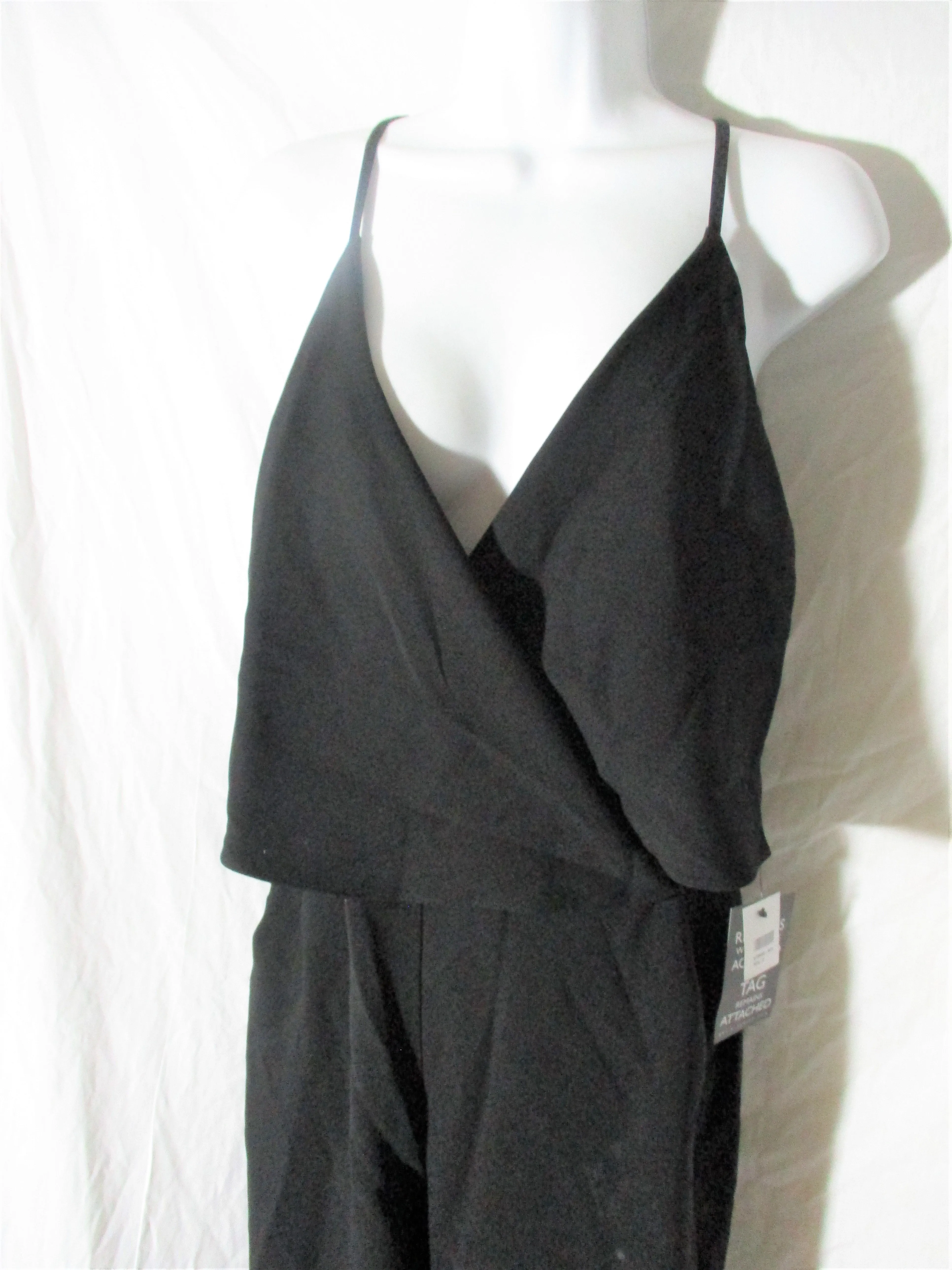 NWT NEW THEORY ADMIRAL CREPE Sleeveless PANTSUIT Bodysuit 2 Formal Party Ruched